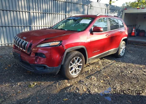 2014 Jeep Cherokee Latitude z USA, uszkodzony, nr VIN 1C4PJMCB6EW197258